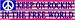 Keep on rockin in the free world bumper sticker