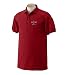 Personalized custom embroidered male gymnastics MOM design on polo shirt