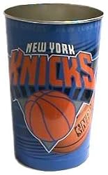 New York Knicks 15" Waste Basket - Basketball Sports Merchandise