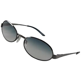 Fendi Sunglasses, FS266, Ruthenium Silver Frame  Fade Blue Lenses