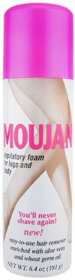 Moujan Depilatory Foam For (6.4 oz.)