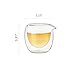Luxtea Double-walled Borosilicate Glass Heat-resisting Teacup Serving Pitcher Mug Hold 7 Oz