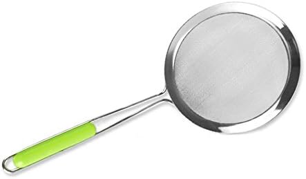 Fine Mesh Strainer ,Yannic Green Handle with 1PC Mesh Strainer [5 Inch]