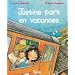 Justine part en vacances