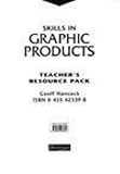 Skills in graphic products