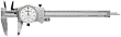 Mitutoyo 505-675, Dial Caliper, 0 - 6" X .001", .100" per rev., White Face