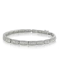Diamond 18k White Gold Bracelet (3.41ct)