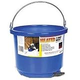 Pet Supplies : Allied Precision Industries Heated Water Bucket (9-quart - 60 watts, 120 volts bucket)