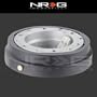 NRG Quick Release (Black, Thin Version) Racing Steering Wheel Quick Release Kit (SRK-400BK)