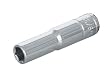 Deep Socket 6 Point Crv - 1/4-Inch Drive x 9/32-Inch