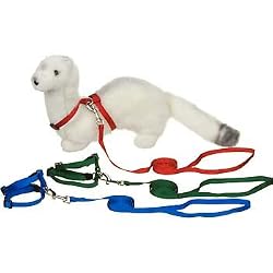 PETCO Deluxe Ferret Harness and Lead Set, Color:Assorted
