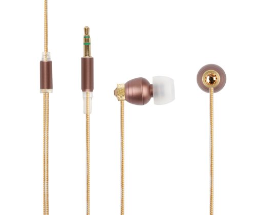 G-Cube iB-990S Crystal Beats In-Ear Kopfh&ouml;rer (102 dB) braun