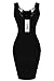 Zeagoo Women's Summer Sexy Stretch Ruched Sundress Fold Bodycon Midi Tank Dress,Gray,Small