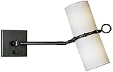IMAGE OF Jonathan Adler Meurice Bronze Plug-In Swing Arm Wall Lamp