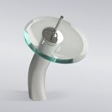Decor Star BWG01-TC Euro Modern Contemporary Waterfall Bathroom Lavatory Vanity Vessel Sink Faucet Tall Chrome