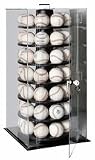 56 Ball Rotating Display Case with Locking Door