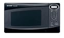 Sharp 800-Watt Countertop Microwave with Turntable - Black (R230KK)