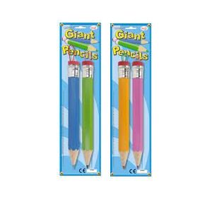 4pc Giant Colour Pencil Set