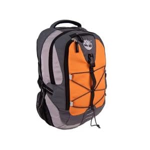 Timberland 41326-1070 High Alpine Laptop Backpack (Black Orange) by 