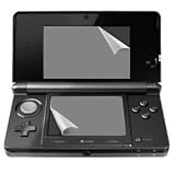 HI-TEC ESSENTIALS - NINTENDO 3DS Top & Bottom CLEAR Screen Protectors with cleaning cloth