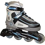 Toys : Bronx Adjustable Inline Skates Blue Sizes 13J-3
