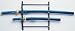Sporting Goods : 2 SWORD WALL DISPLAY RACK