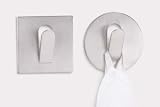 Zack 40207 DENTO towel hook 2 assort. round + square Stainless Steel