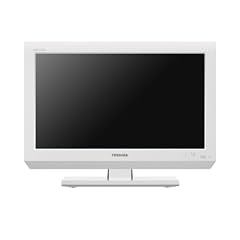 TOSHIBA LED REGZA 19V型 地上・BS・110度CSデジタルハイビジョン液晶テレビ ホワイト 19A2(W)