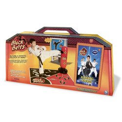 Black Belts Karate Studio DVD with Punch Bag by SpinMaster