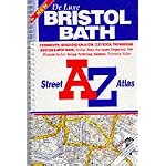 A-Z Deluxe Street Atlas of Bristol, Bath, Bradford Upon Avon, Portishead and Trowbridge (A-Z Street Atlases) book cover