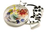 Novelty Shaped Cookie Cutters- set of four