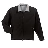 Port Authority - Glacier Soft Shell Jacket Black Chrome-3XL at Port Authority
