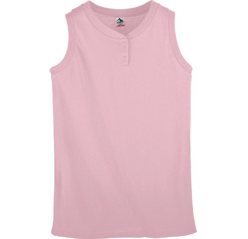 Augusta Sportswear Girls Sleeveless Two Button 