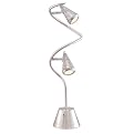 Venus Spiral Table Lamp Silver