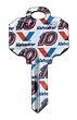 Valvoline #10 Schlage SC1 House Key