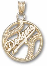 Los Angeles Dodgers Pierced 