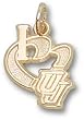 Utah Jazz "I Heart Logo" 1/2" Charm/Pendant -14K/10K, Stainless Steel or Gold Plated