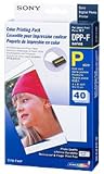 Sony 4 Inch x 6 Inch Printer Paper with Snap-Off Edges, 40 Count (SVMF40P)