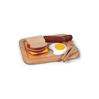 Childrens Toyshop  Third Party New : Wooden Breakfast Set