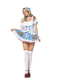 Sexy 2Pc Miss Dorothy Wizard Of Oz Halloween Costume