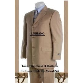 Buy Super 120's Wool One Button Tuxedo Suit + Tuxedo Shirt and Bow tie $149 by Milano