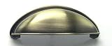 Berenson 9713-1BAB-P Cabinet Hardware Pulls CUP 64MM CC BRUSHED ANTIQUE BRASS