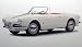 1957 Alfa Romeo Giulietta Spider White 1300 1:18 Autoart
