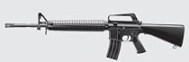 M16a1 Style Airsoft Spring Powered Rifle 1/1 Scaled