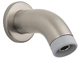 EAN 4011097355832 product image for Hansgrohe 27438821 1/2-Inch Small Cast Shower Arm, Brushed Nickel | upcitemdb.com