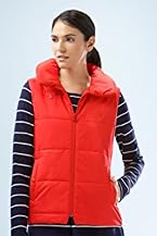 S/L Zip Front Quilted Vest with Front Pockets