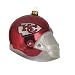 Kansas City Chiefs Team Glass Helmet 3 Ornament
