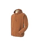 Garment Dyed Cotton Hooded Sweatshirt with Front Pockets 100% Preshrunk Cotton