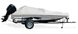 Taylor Made Products Trailerite Semi-Custom Boat Cover for Angled Transom Bass Fishing Boats with Outboard Motors