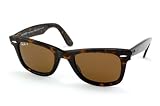 Ray Ban Original Wayfarer Sunglasses RB 2140 902/57 Tortoise/Crystal Brown Polarized 50mm
